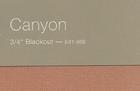 Canyon Blackout Cellular Shade Fabric